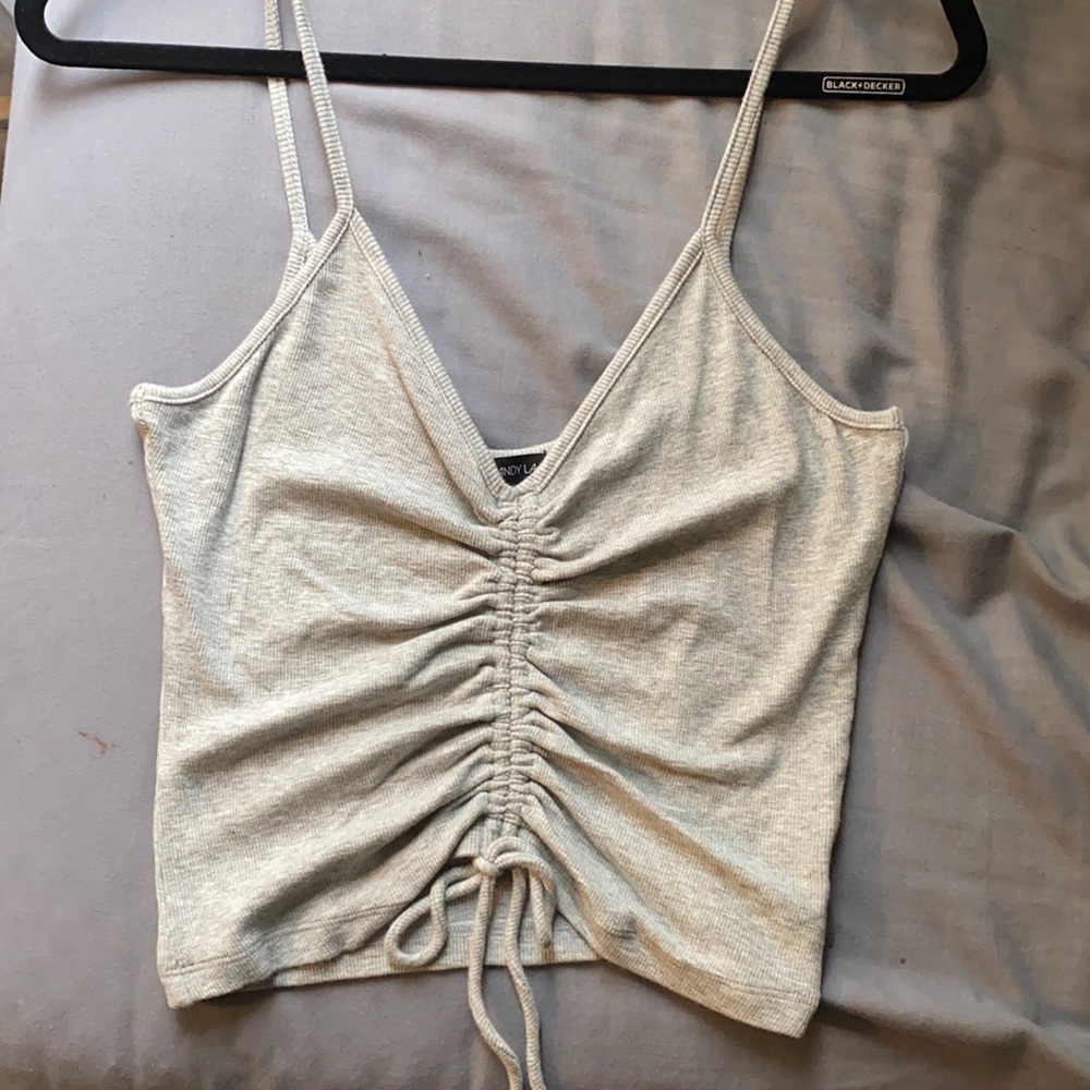 Tie crop top